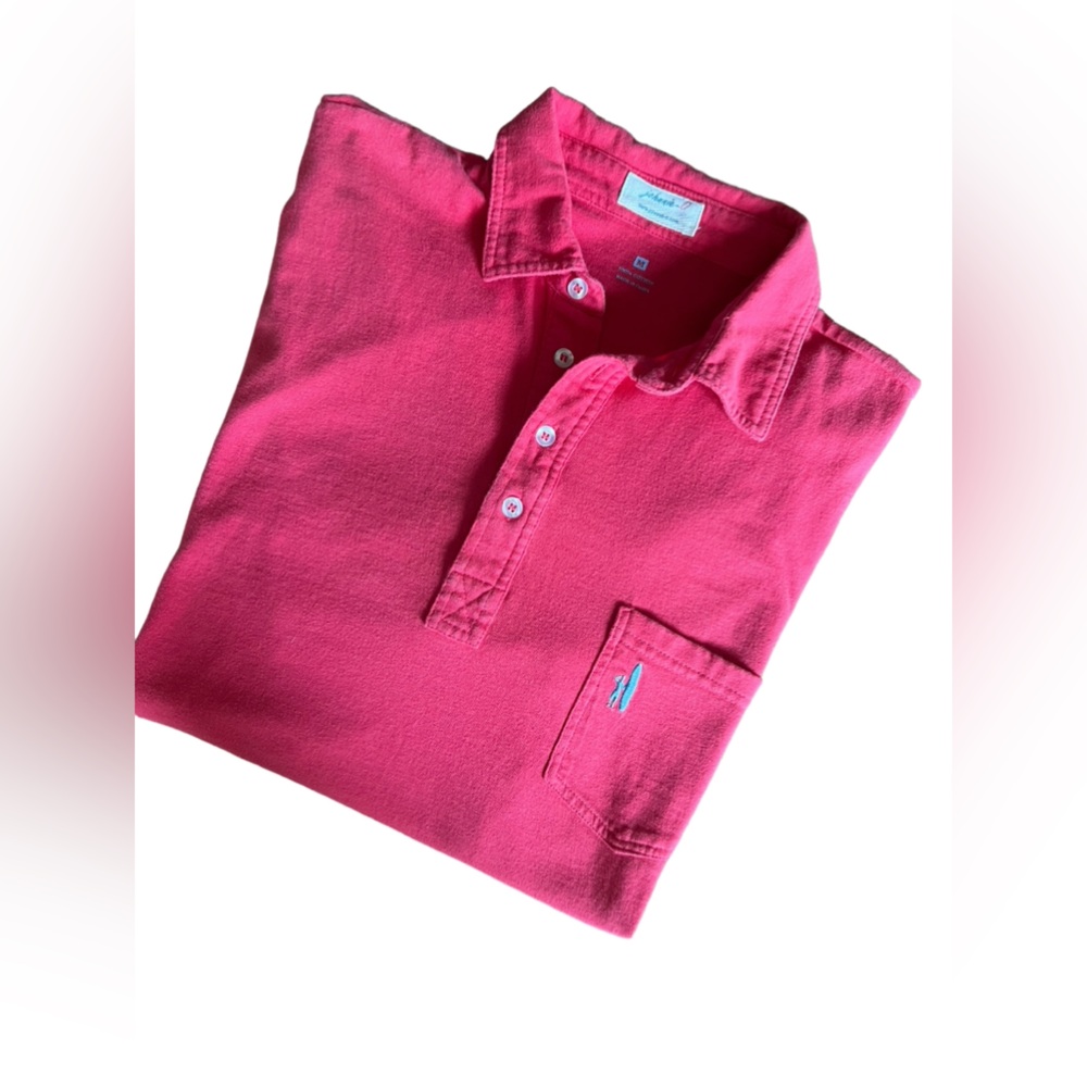 Johnnie-O men’s medium cotton polo.
